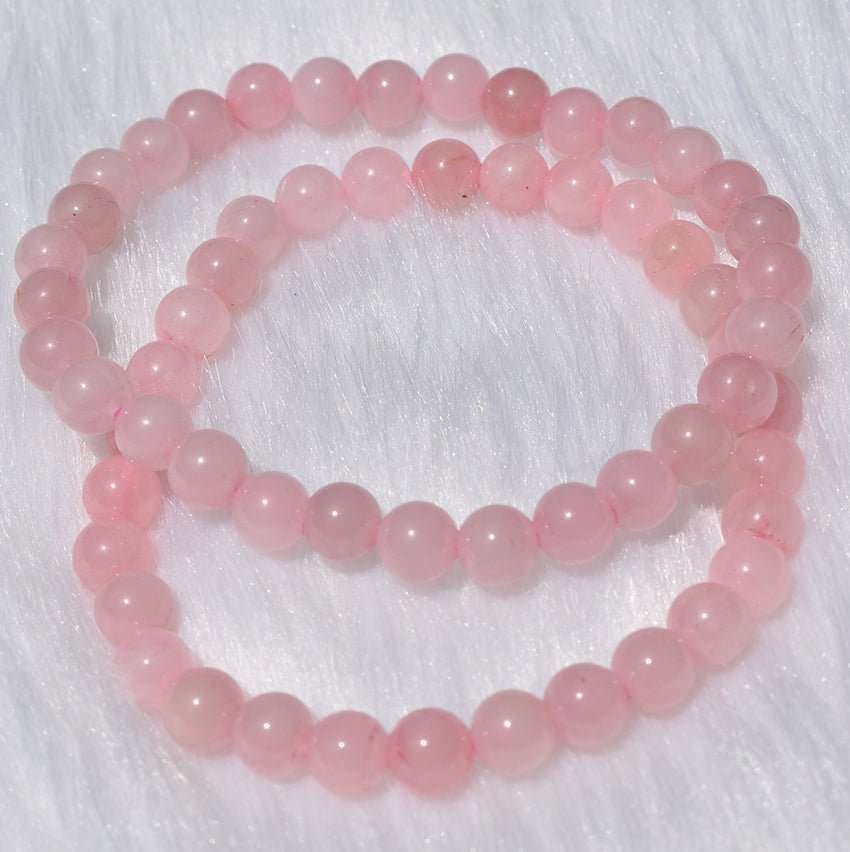 Rose Quartz Bracelet – Love, Healing & Self - Love Crystal Bracelet for Women & Men - Marvelous Crystals