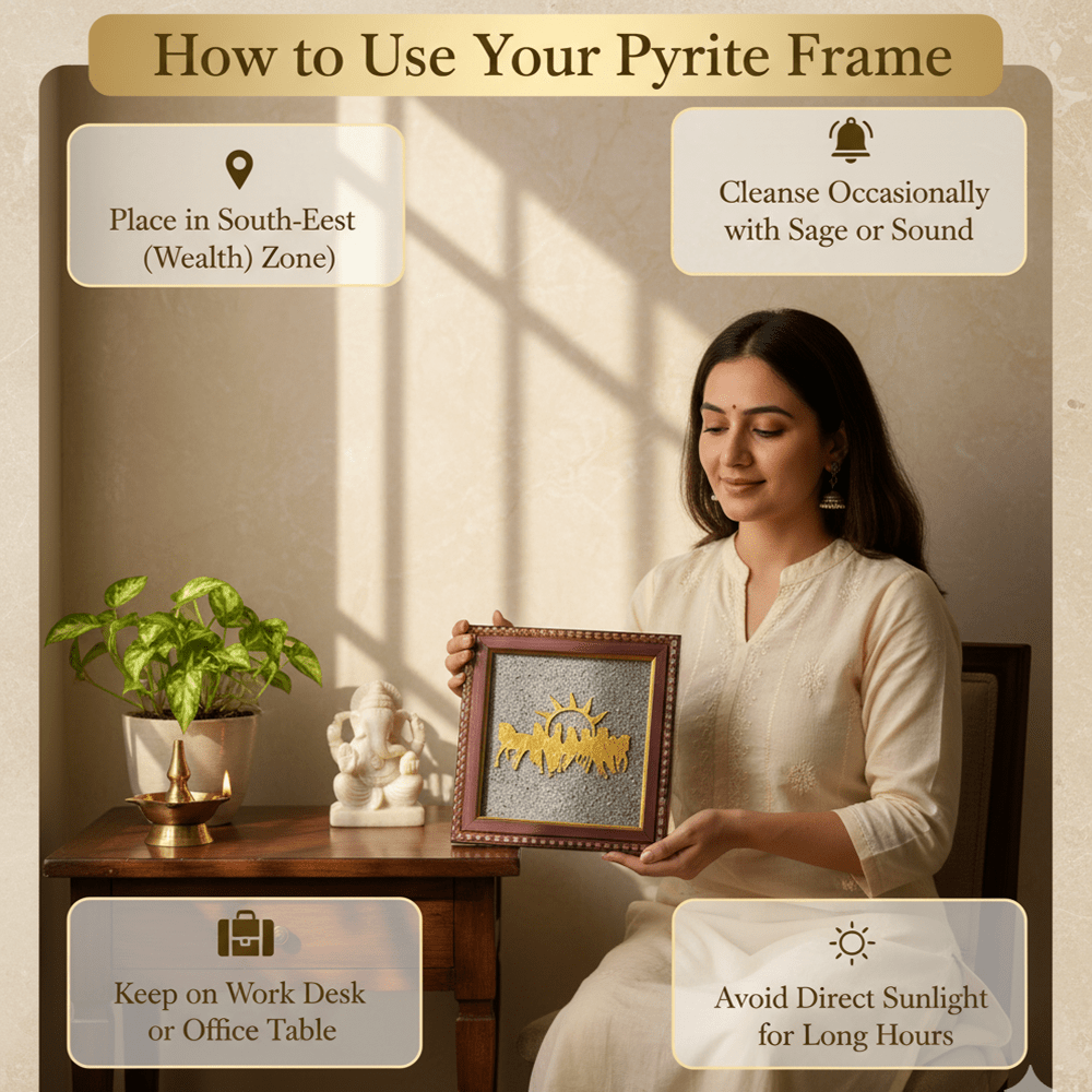 7 Horses on Raw Pyrite Frame - Marvelous Crystals