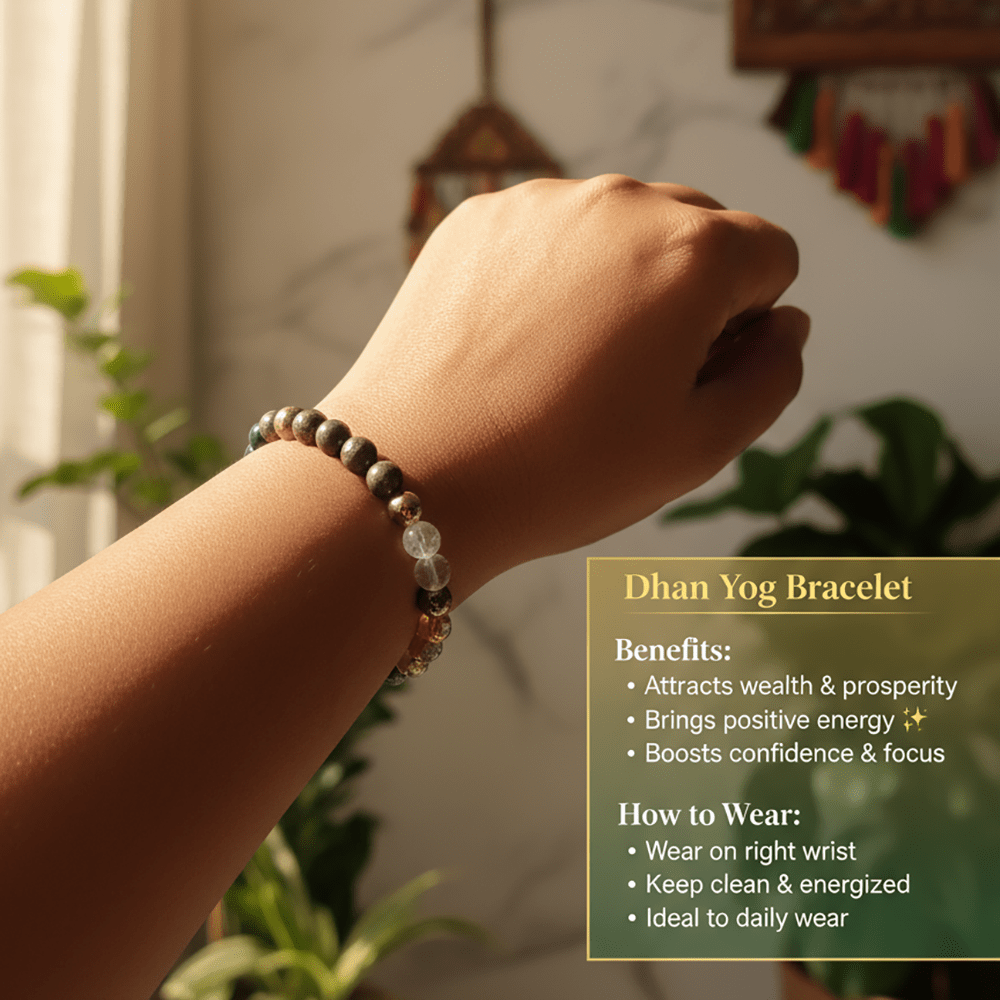 Dhan Yog Bracelet - Marvelous Crystals