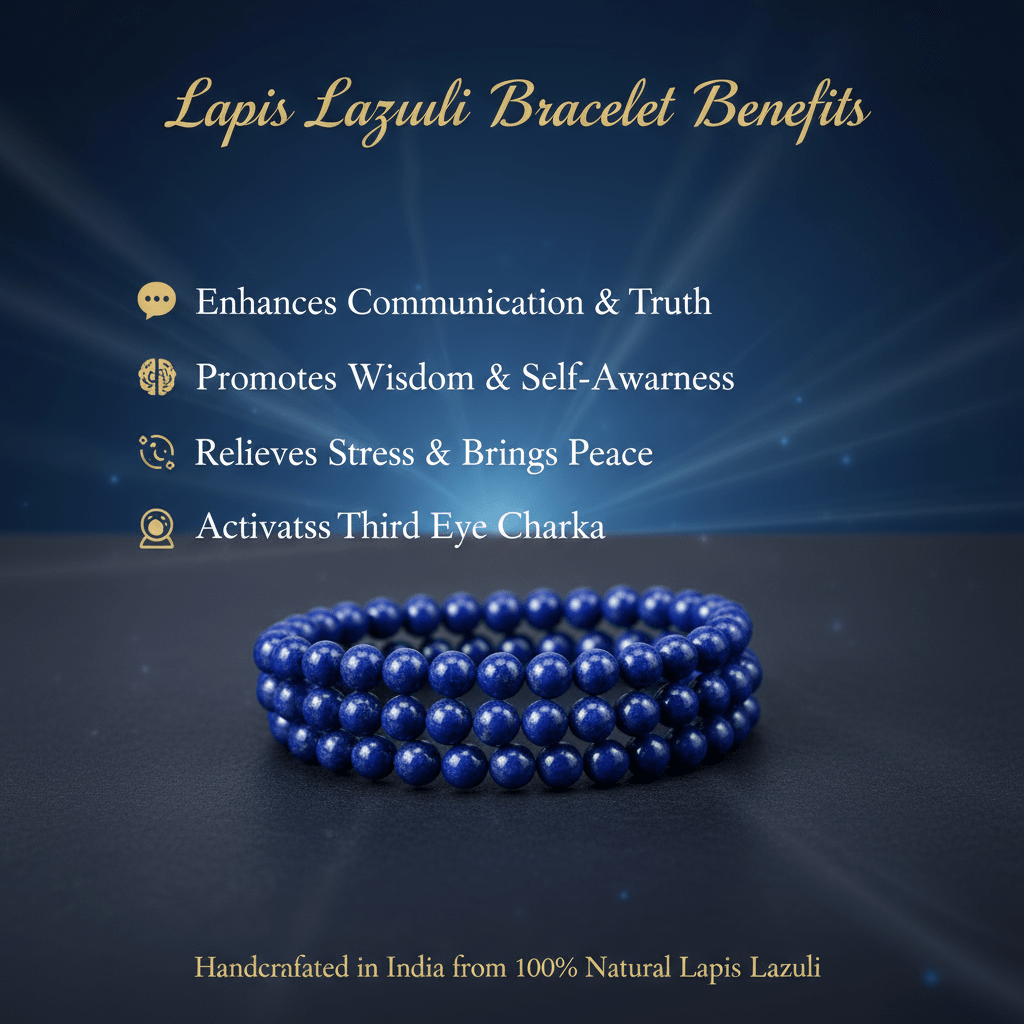 Lapis Lazuli Bracelet - Marvelous Crystals