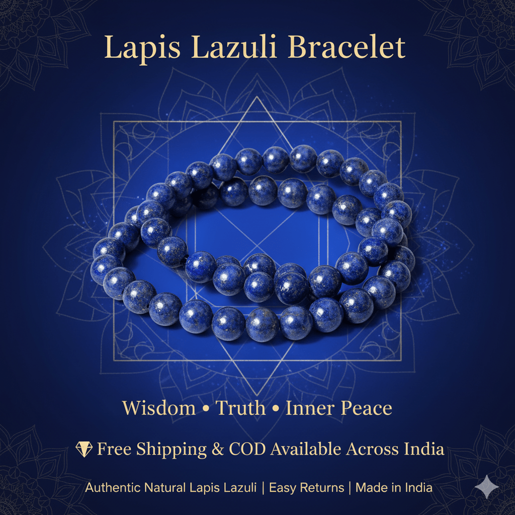 Lapis Lazuli Bracelet - Marvelous Crystals