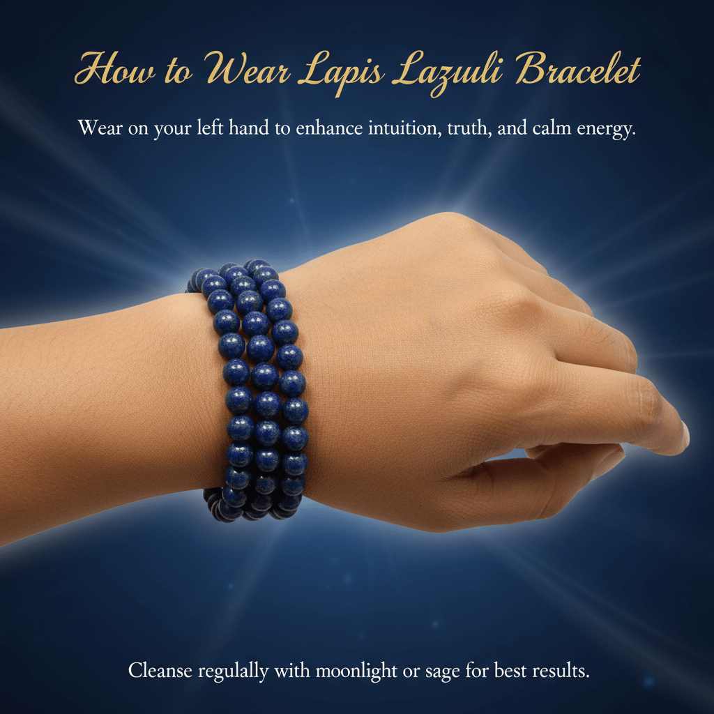 Lapis Lazuli Bracelet - Marvelous Crystals