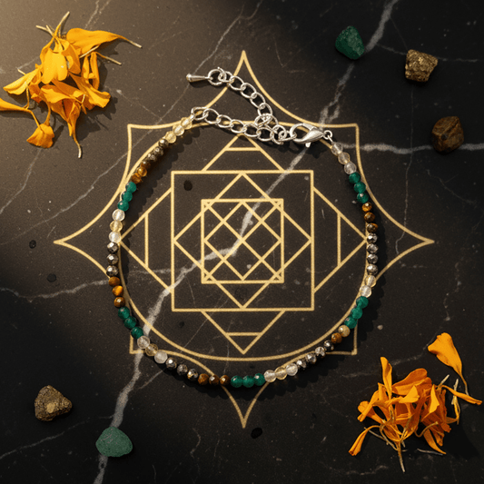 Money Magnet Anklet - Marvelous Crystals