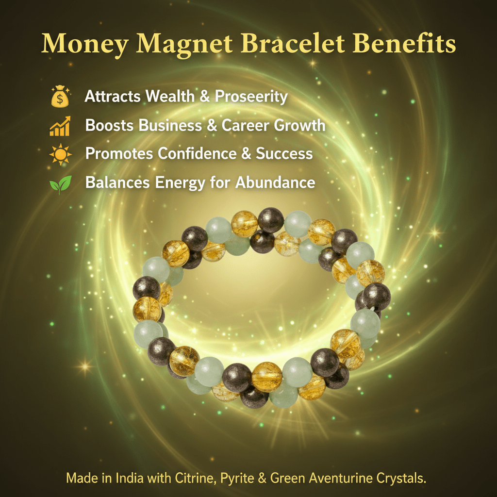 Money Magnet Bracelet - Marvelous Crystals