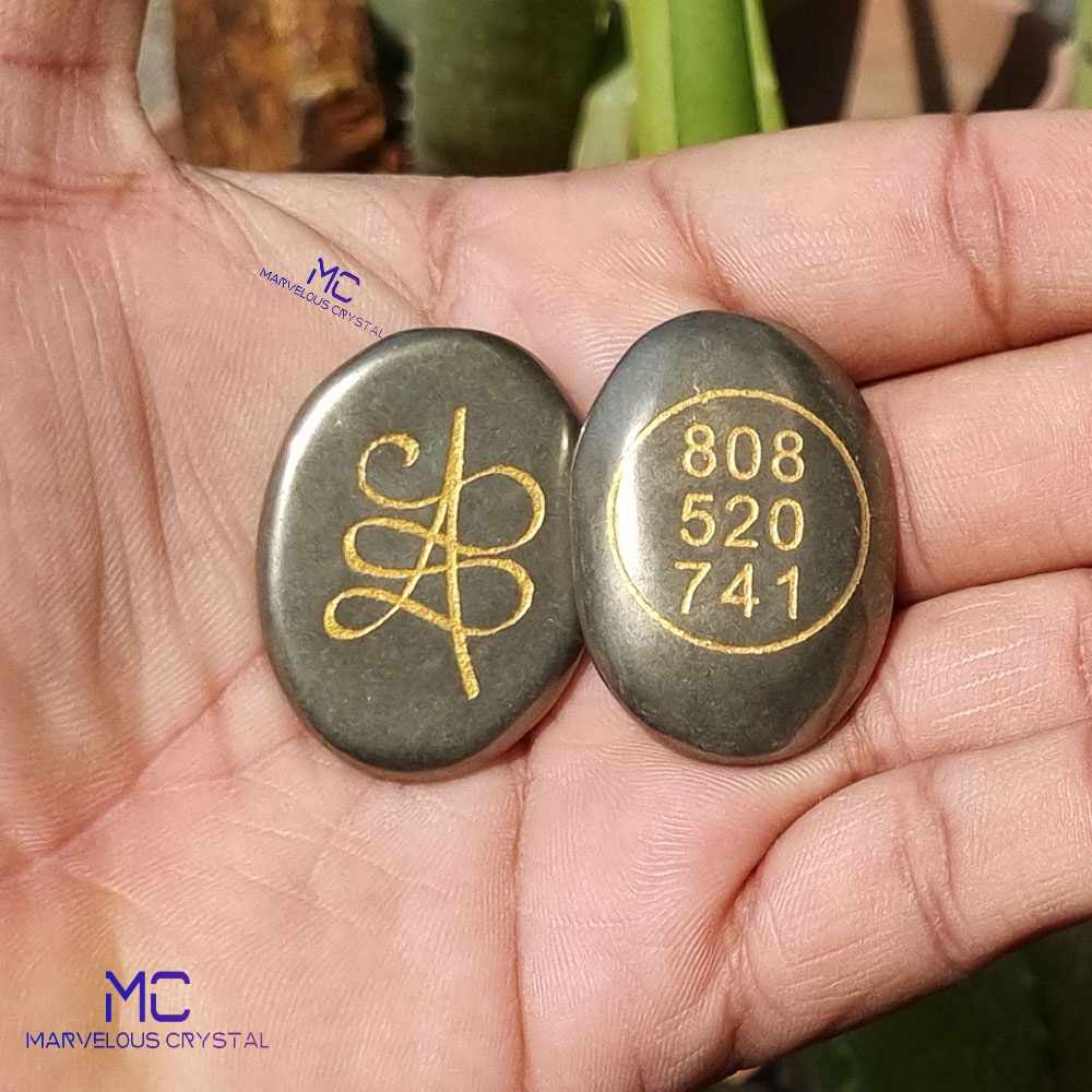 Pyrite Zibu Coin - Marvelous Crystals