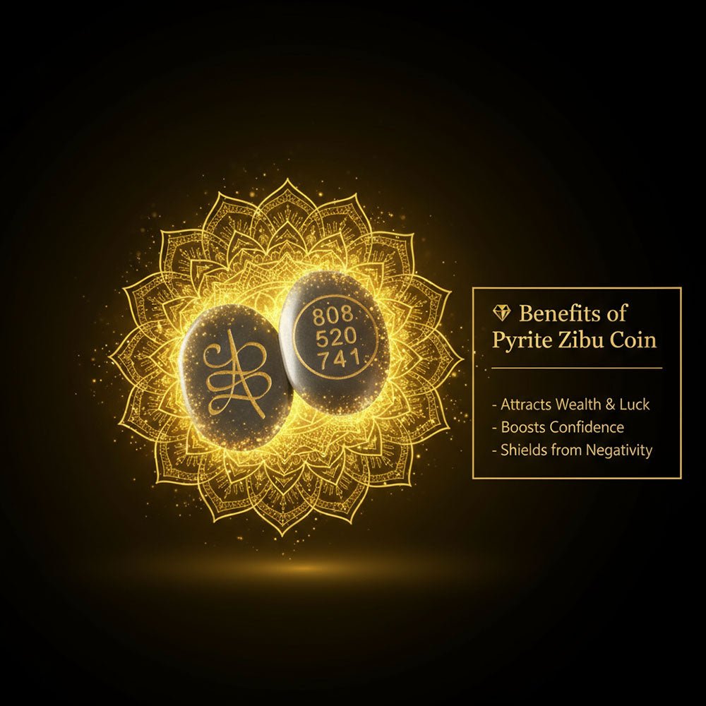 Pyrite Zibu Coin - Marvelous Crystals