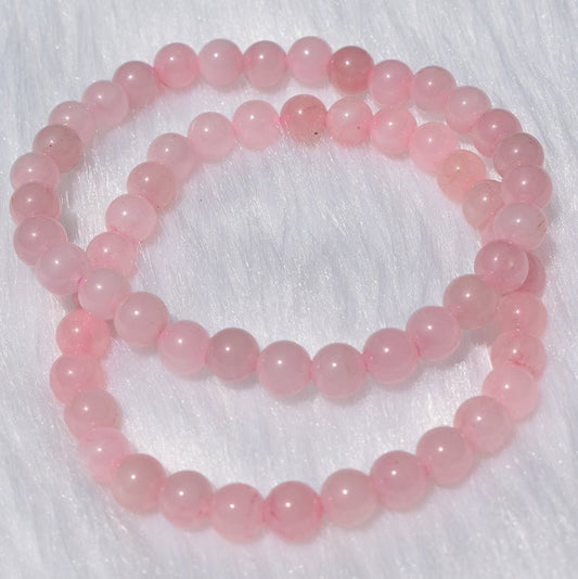 Rose Quartz Bracelet – Love, Healing & Self - Love Crystal Bracelet for Women & Men - Marvelous Crystals